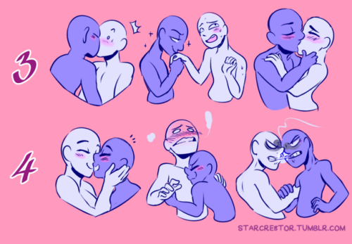 starcre8tor: Is this meme still happening?? lolSend me some smooches y’all~ you know the drill 💖(character+number )