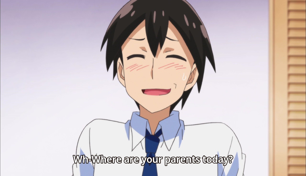 watching ecchi for the plot.
