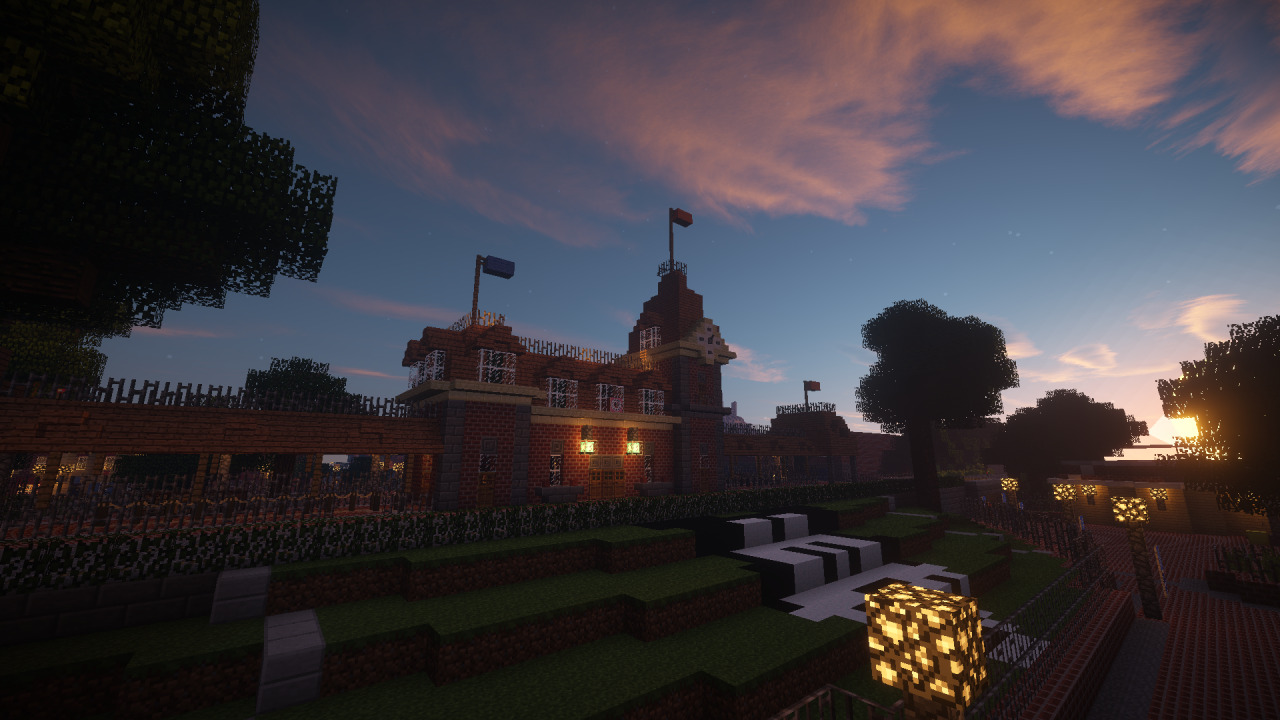 disneylandminecraftia:  Disneyland at Dawn 