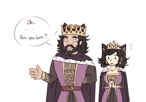 dashingicecream: the great king and queen, everyone 