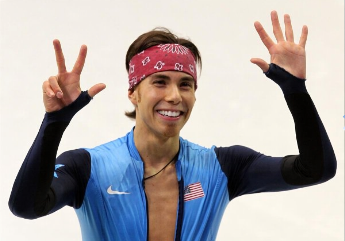 freedom-of-excess:  Day 3: Favorite Olympic moment witnessed - Apolo Ohno becomes