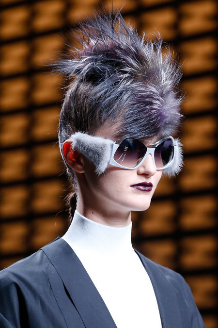 Fur Real. Behold: Karl Lagergeld’s flock of ferocious FENDI felines for Fall 2013. If there wa