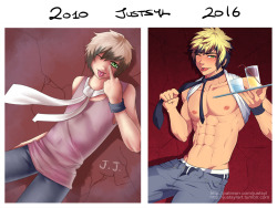   And About The Previous Picture&Amp;Hellip; 6 Years Art Improvement! Same Character
