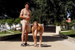 naturistas jogar boccia