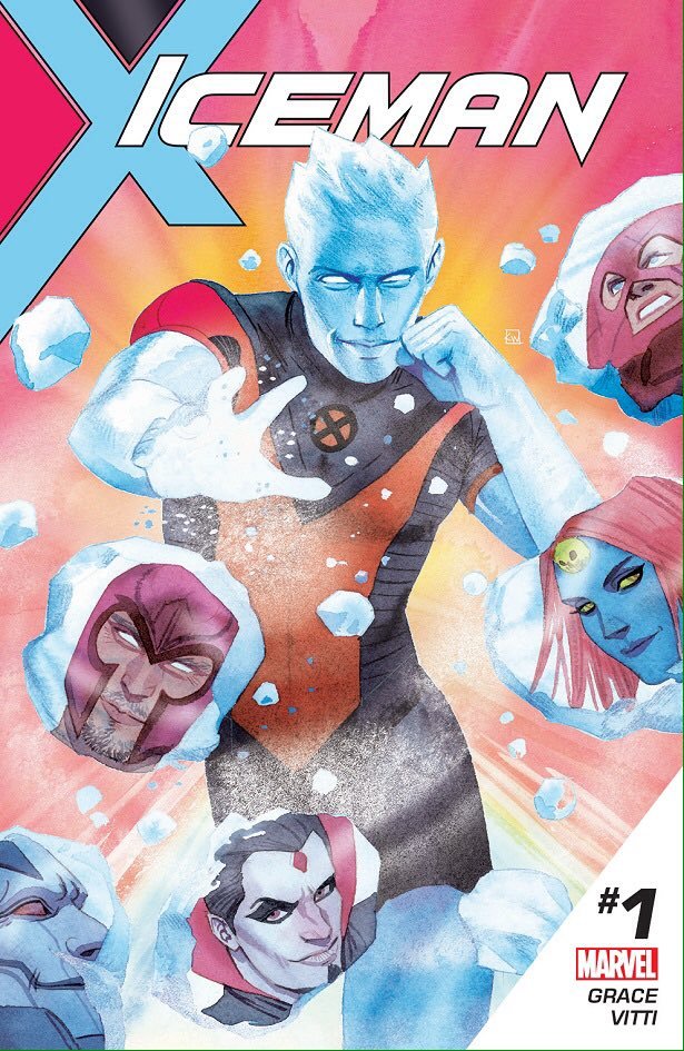 kevinwada:  Iceman #1I’ll be the ongoing cover artist!  Written by Sina Grace,