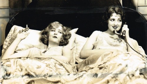 saisonciel:  Mildred Harris and Billie Dove in Heart of a Follies Girl (1928)