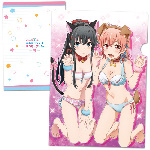 Yahari Ore no Seishun Love Comedy wa Machigatteiru. Kan - Clear File, Acrylic Chara Stands, Tote Bag