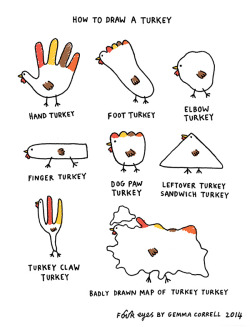 gemmacorrell:  It’s my first Thanksgiving in the USA! Here are some turkeys!Happy Thanksgiving y’all!