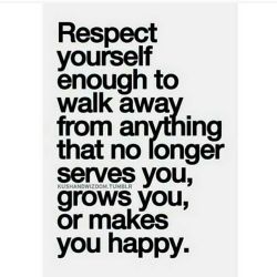 Words of wisdom for the day… Respect