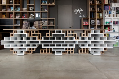 A Slovenian book center in Italy #InteriorDesign by SoNo Arhitekti. bit.ly/1PQGq3m #ItalianAr