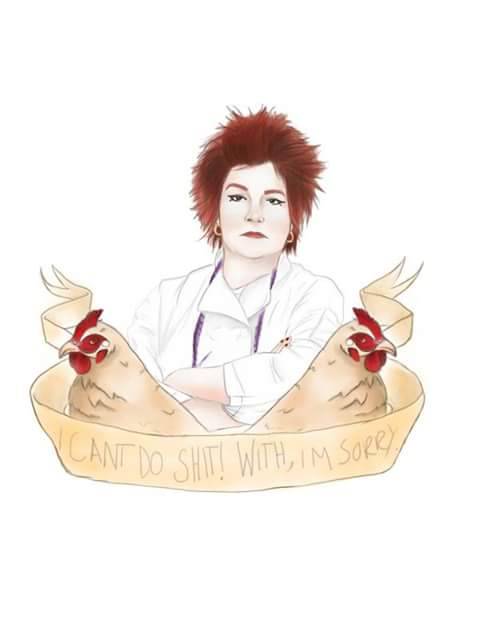 interstellaranomaly-art:  I drew Red from Orange is the new black. She’s my favorite character.  I need more practice drawing, still kinda poopy. But! I hope you guys enjoy :D