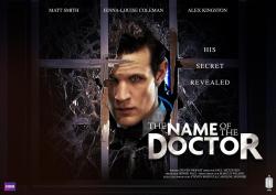 Doctor Who Season Finale. The Name Of The Doctor.
