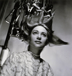 timeofbeauty:  Walter Carone - Martine Carol chez le coiffeur Antonio, février 1949. 