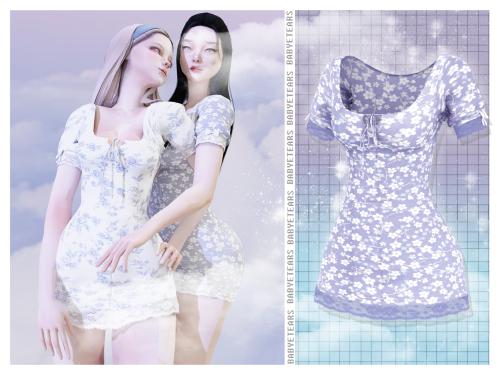  Heaven cute dressMesh by meAll lods34 swatchesCompatible HQdo NOT re-upload and or claim as own cre