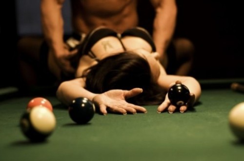 You knocked the eight ball in on purpose, Sir.  Bill wanted a turn at laying me on the table.  It&rs