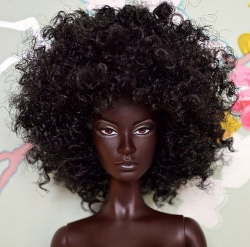 curvesincolor:  Fuck Barbie, her name is Abayomi which is Yoruba for “She brings joy”.   
