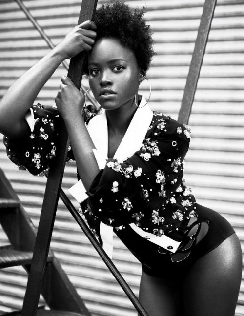 XXX whatkikiloves:  Lupita Nyong’o for Elle photo