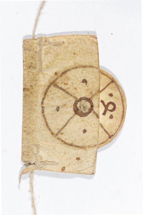 fyeah-history: Medieval bookmark, 14th - Early 15th Century“Rotating bookmarks were a special 