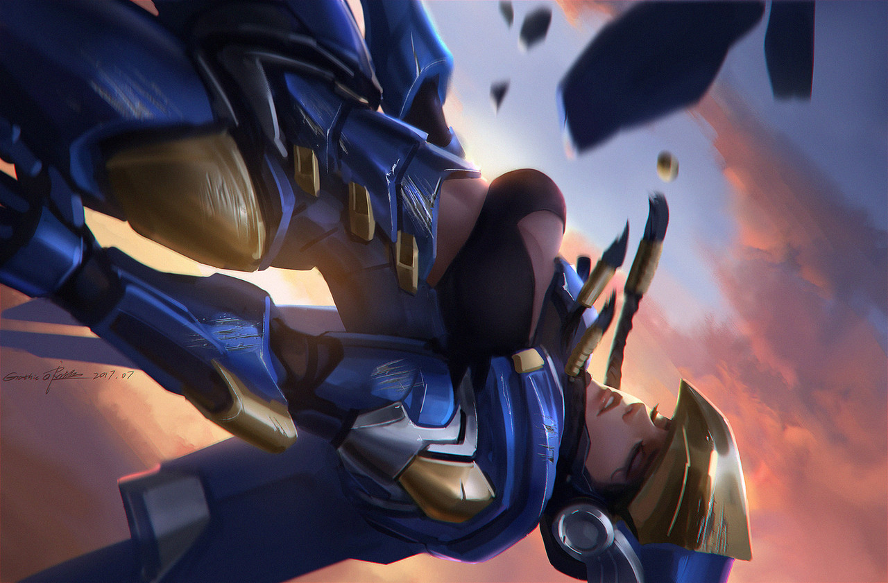 ravenkult:PHARAH by Qichao Wang https://www.artstation.com/artwork/nAEr6