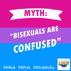 uoblgbtq:  Myth: Bisexuals are confused.