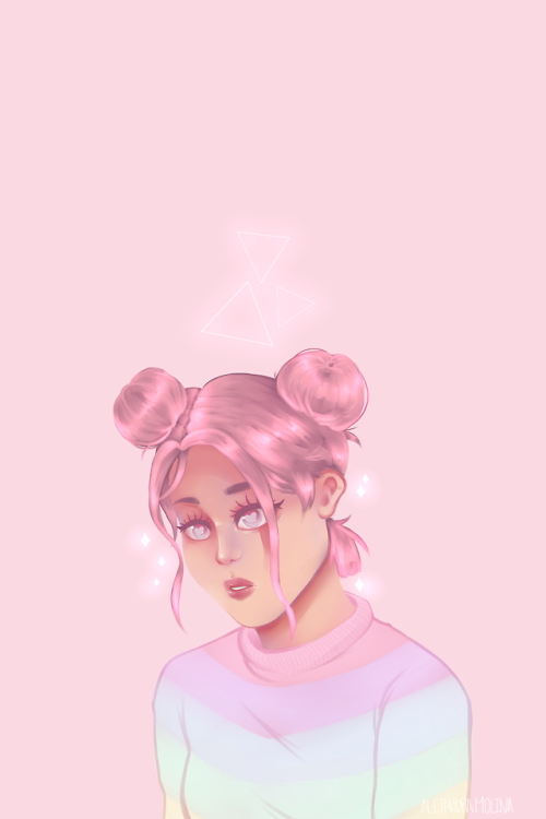 no1-anthem:Geometric Space Buns