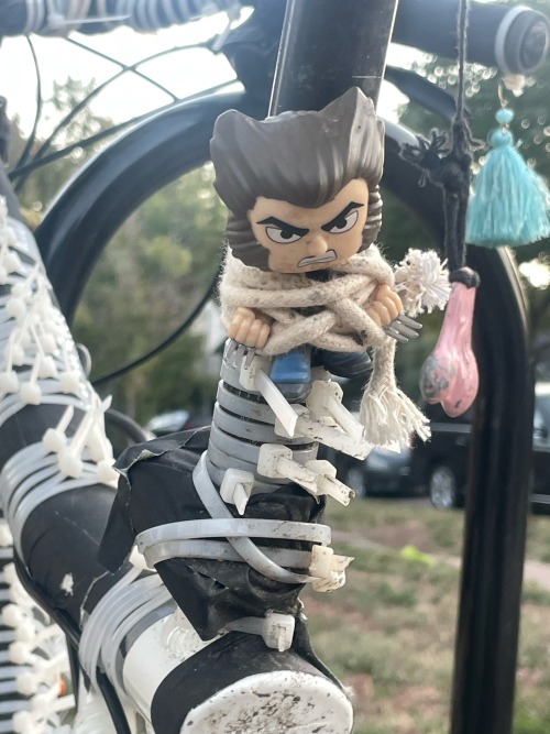Me And My Besties Found This On A Bike Today (and Not To Mention The Other Zip Ties And The Fact There