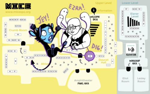 NEXT WEEKEND! Come visit my partner @prawnlegs &amp; I at our MICE table, D16, right in the