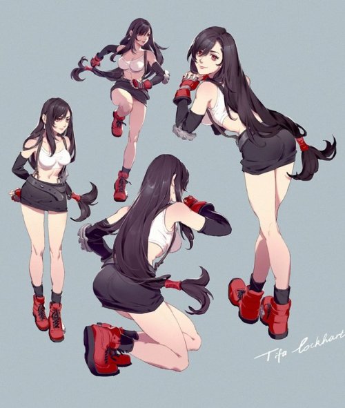 futureisfailed:  (yufy01さんのツイート: “ティファ 大好きなヒロイン！… ”から) 