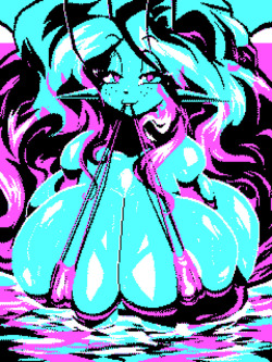 riendonut:  ‘nother CGA thing, pretty limited what you can do with the resolution/palette but still fun regardless