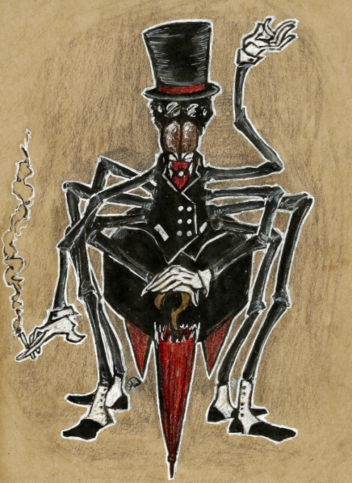 Day Two Of The Monster Challenge. This One Is A Spider Person.