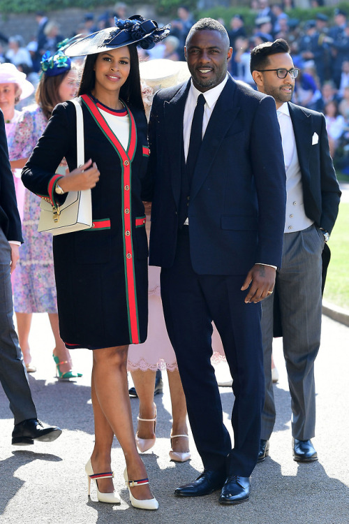 Idris Elba at Meghan Markle and Prince Harry&rsquo;s wedding