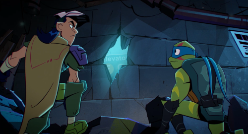 One Of My Favorite Details Of All Time In The ROTTMNT Movie Is That When Casey Jr. Is So Angry, He Either