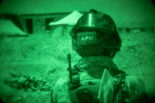 Late Night Nookie #soldierporn: Night life. An Afghan-led security force, supported by coalition tro