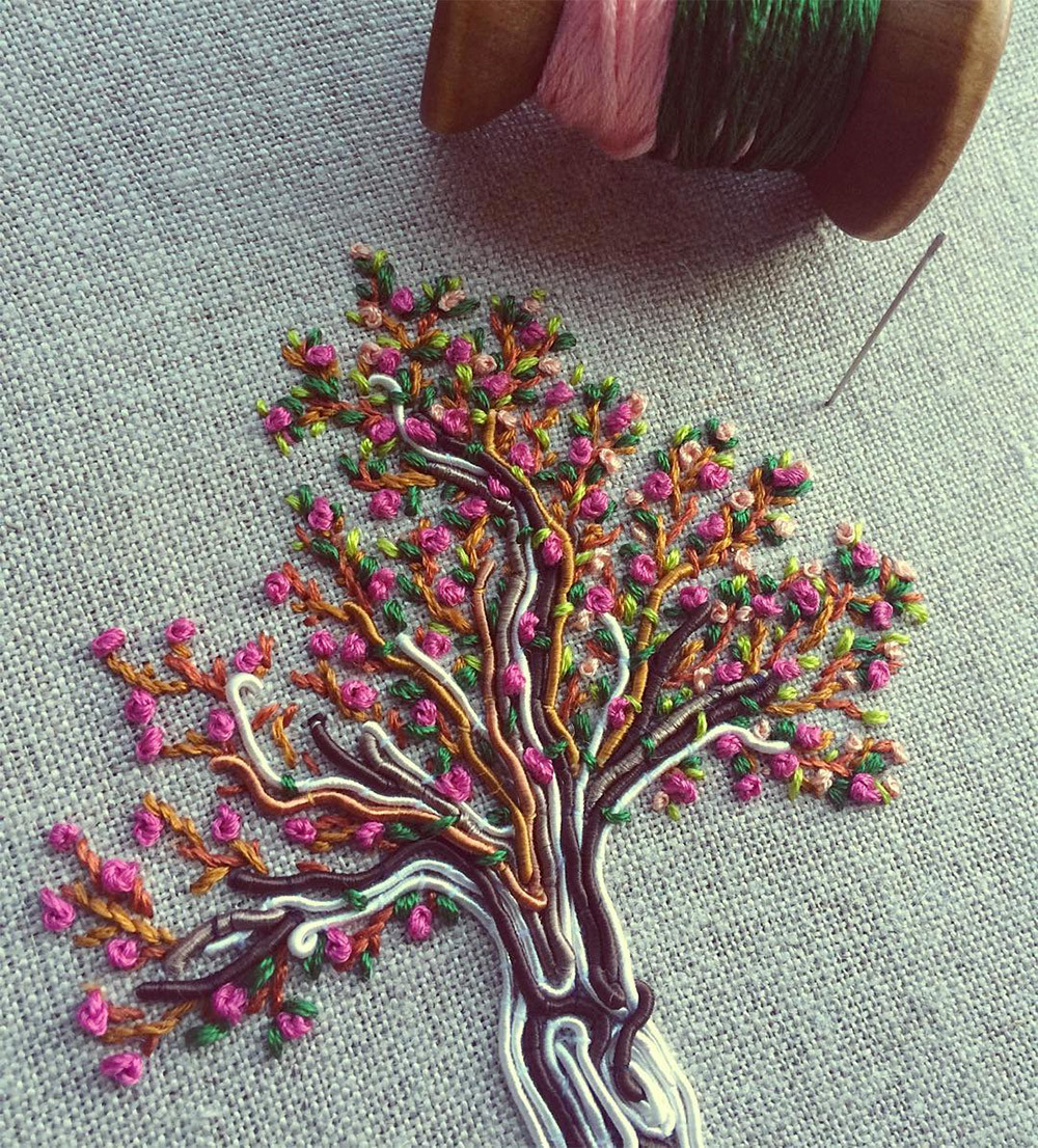 culturenlifestyle:  Ornate Embroidery by Humayrah Bint Altaf Bedford, England-based