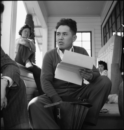 todaysdocument: “Near San Jose, California. This farm owner of Japanese ancestry has just comp