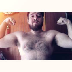 warudo-shaking:  Getting ready to hit some bitches! #gpoy #selfie #scruff #hairy #hairychest #beard #nohomo #gaymer #gaymerchile #sohomo #whatever