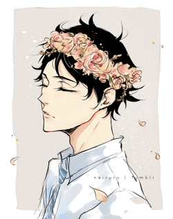 nairuru:  *throws flower petals* (ﾉ´ヮ´)ﾉ*:･ﾟ✧