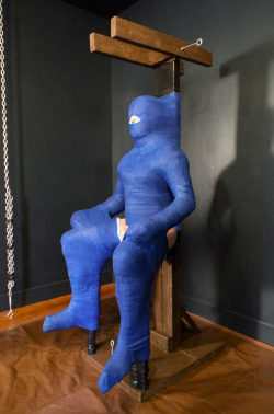 Tapedandtortured:  A Visitor From Canada, Fully Immobilized Inside A Fiberglass Cast,