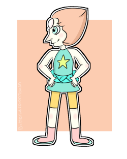 bitterlesbiantrash:  i’m trying to learn to draw bodies so have a lil’ Pearl 
