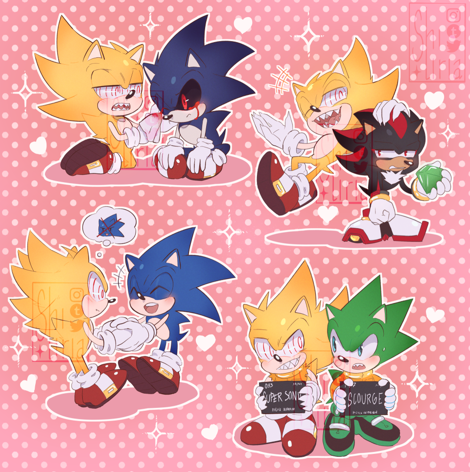 I'll feel better tomorrow — Ship all the ships💖 Super Sonic has two  types