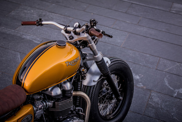 caferacerpasion:  Triumph Brat Style by Down &amp; Out Cafe Racers | www.caferacerpasion.com
