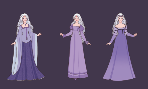 artist-ellen:And there are Lady Amalthea’s five looks!!Which one is your favorite?https://www.instag