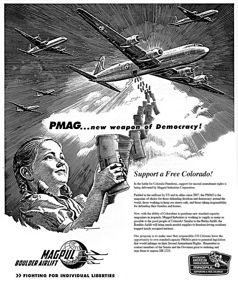 45-9mm-5-56mm:  hhshootingsports:  Magpul PMAG recently released a series of vintage
