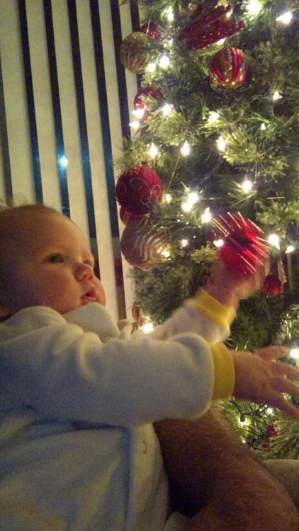 1st Christmas with my granddaughter. Of course she can play with...