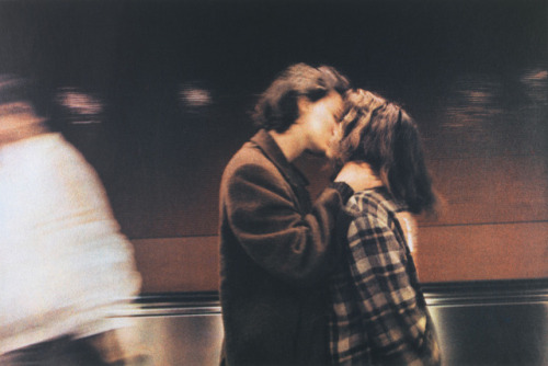 middleamerica: Couple in the subway, Paris, 1986, Dolores Marat