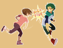 cosmic-hoodie:  BNHA Week Day 6 - Relationships Decided to draw some of my favorite ones! 
