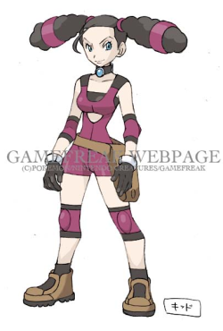 fortreecitygym:Kidd Summers’s reference sheet for the anime drawn by Ken Sugimori.