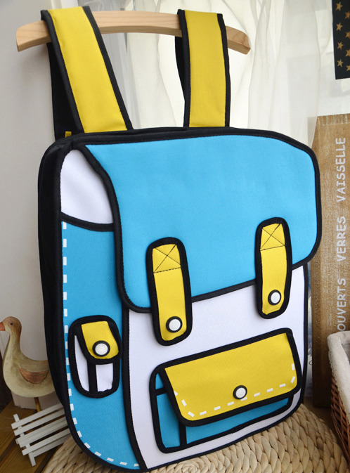 syndromestore:  Cartoon Backpacks 