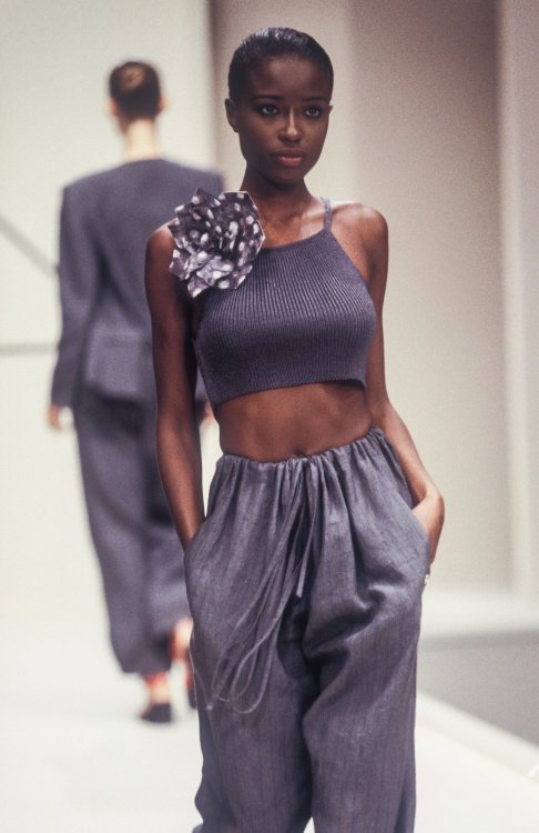 theoriginalsupermodels: Krizia - Spring 1995 RTW