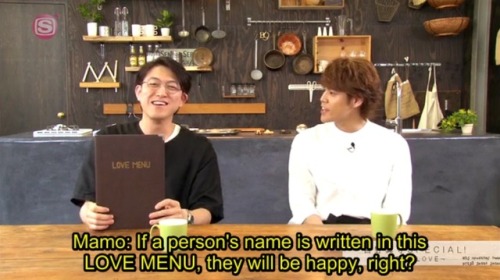 kaede-musiclover: It’s not a Death Note Menu. From the TV show “ Miyano Mamoru SPECIAL !